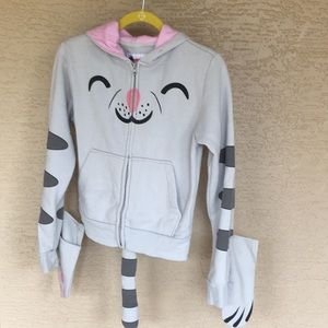 🌸Soft kitty Big Bang Theory hoody sweatshirt sz S